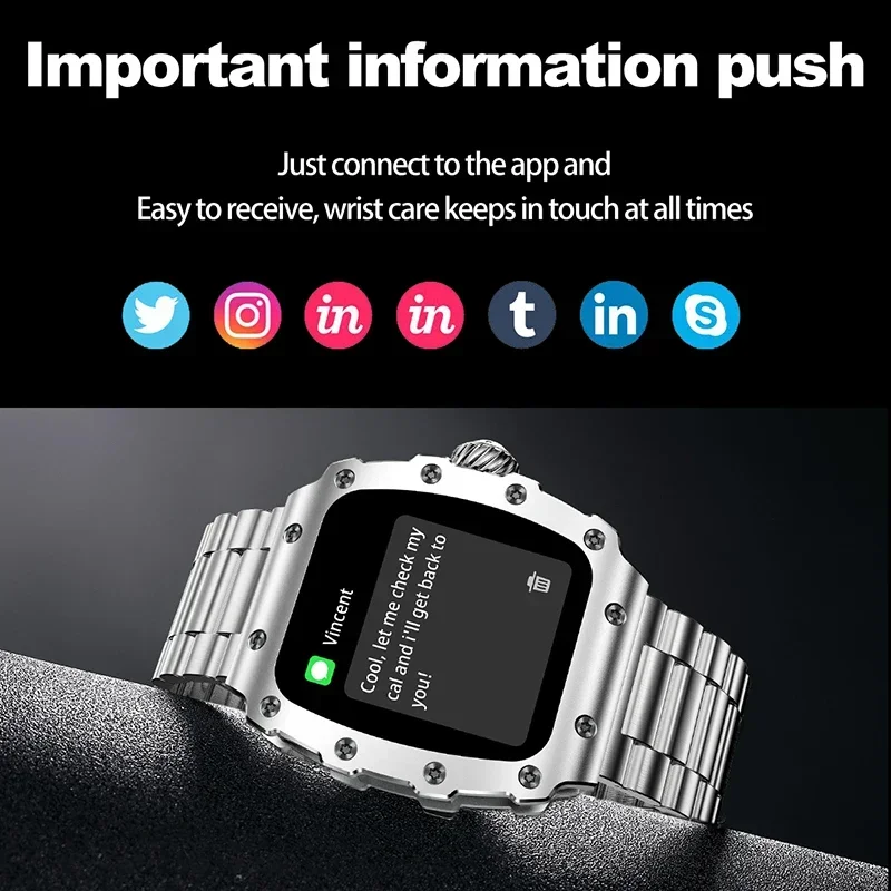 Nuovo Trend Smart Watch 1.76 p - Smartwatch Trending Watches For Men recensione e prezzo
