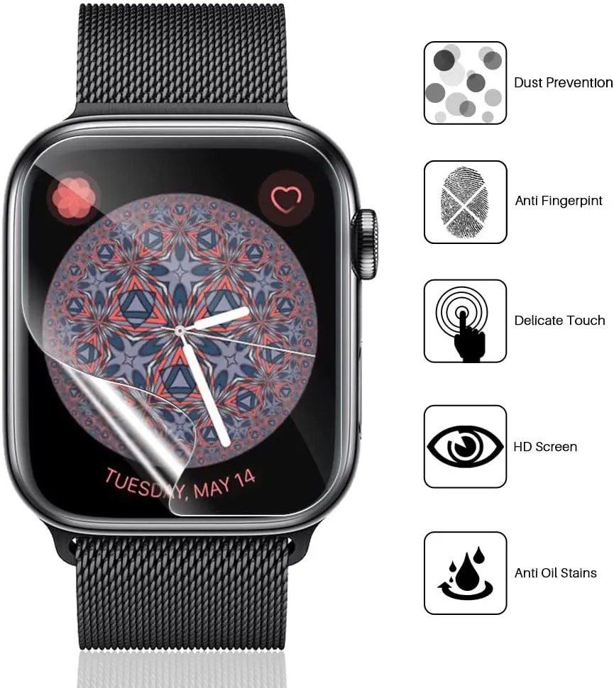 Pellicola salvaschermo per App - Smart Watch Screen Protector recensione e prezzo